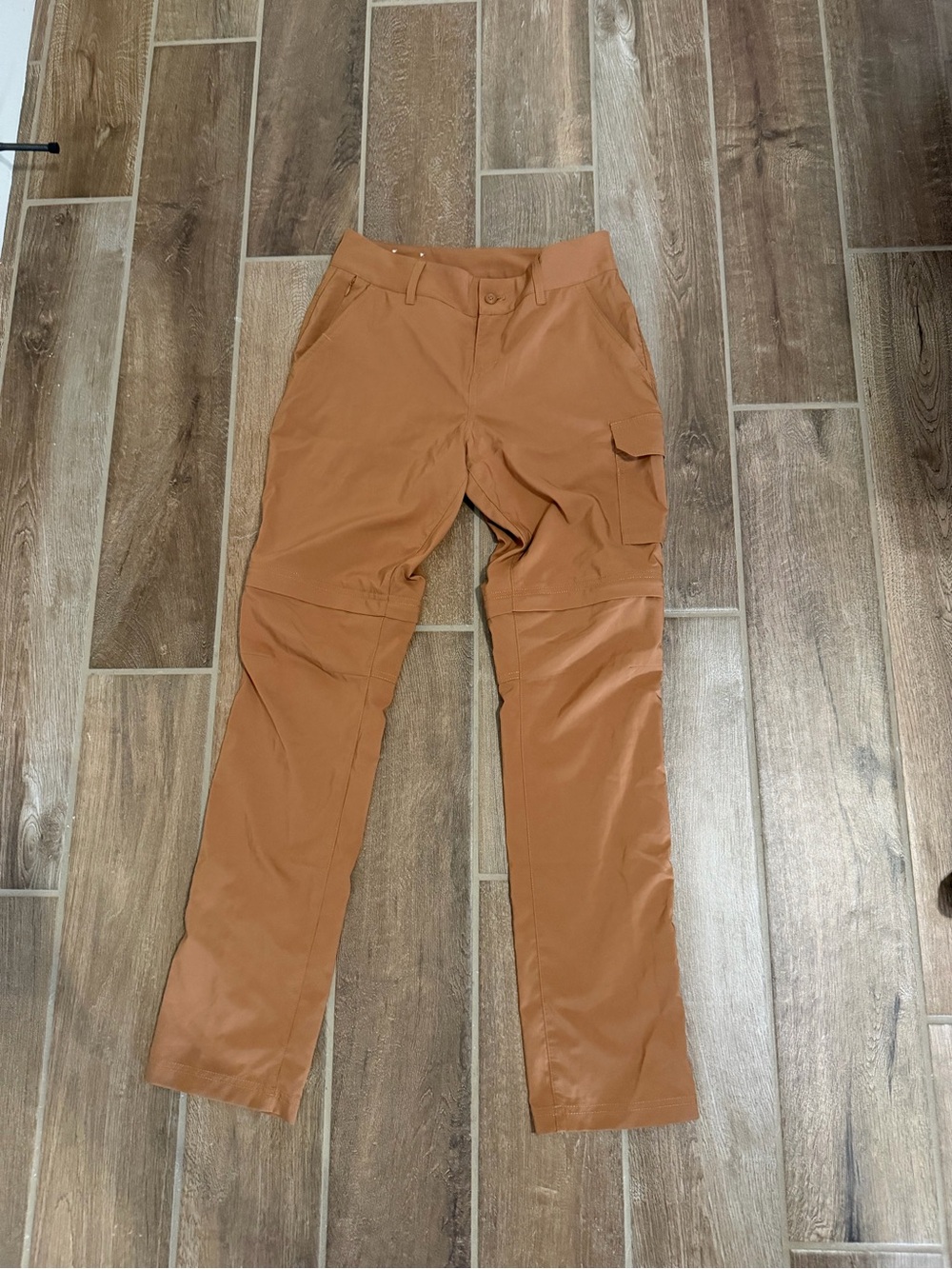 Women’s Cargo Pants in Caramel Brown - Versatile Everyday Trousers